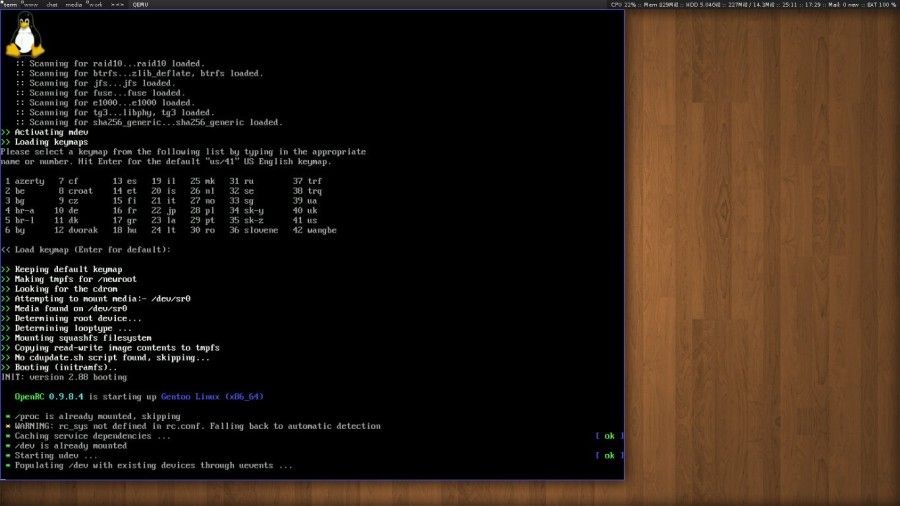 qemu gentoo